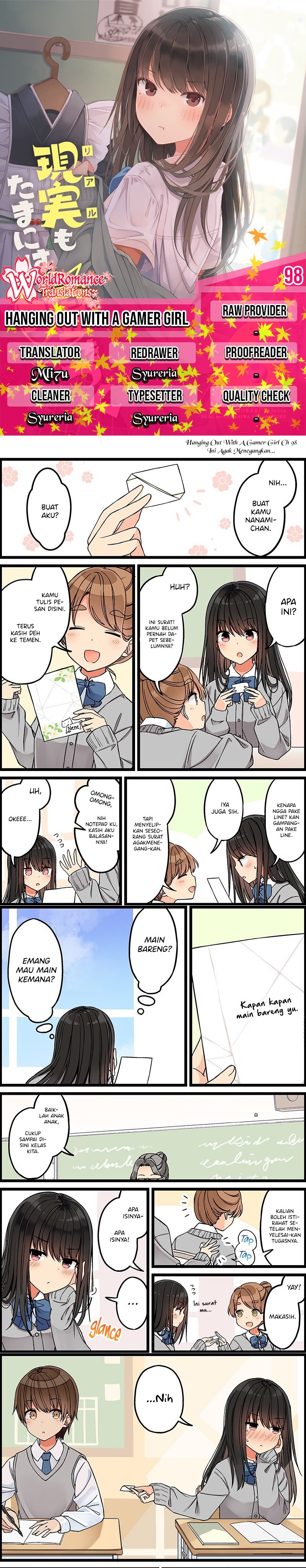 Hanging Out with a Gamer Girl